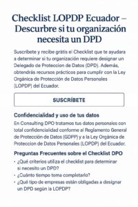 Descubre si necesitas un DPO en 10 minutos
